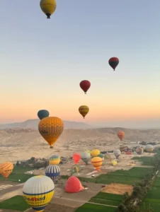 hot air balloon Luxor 