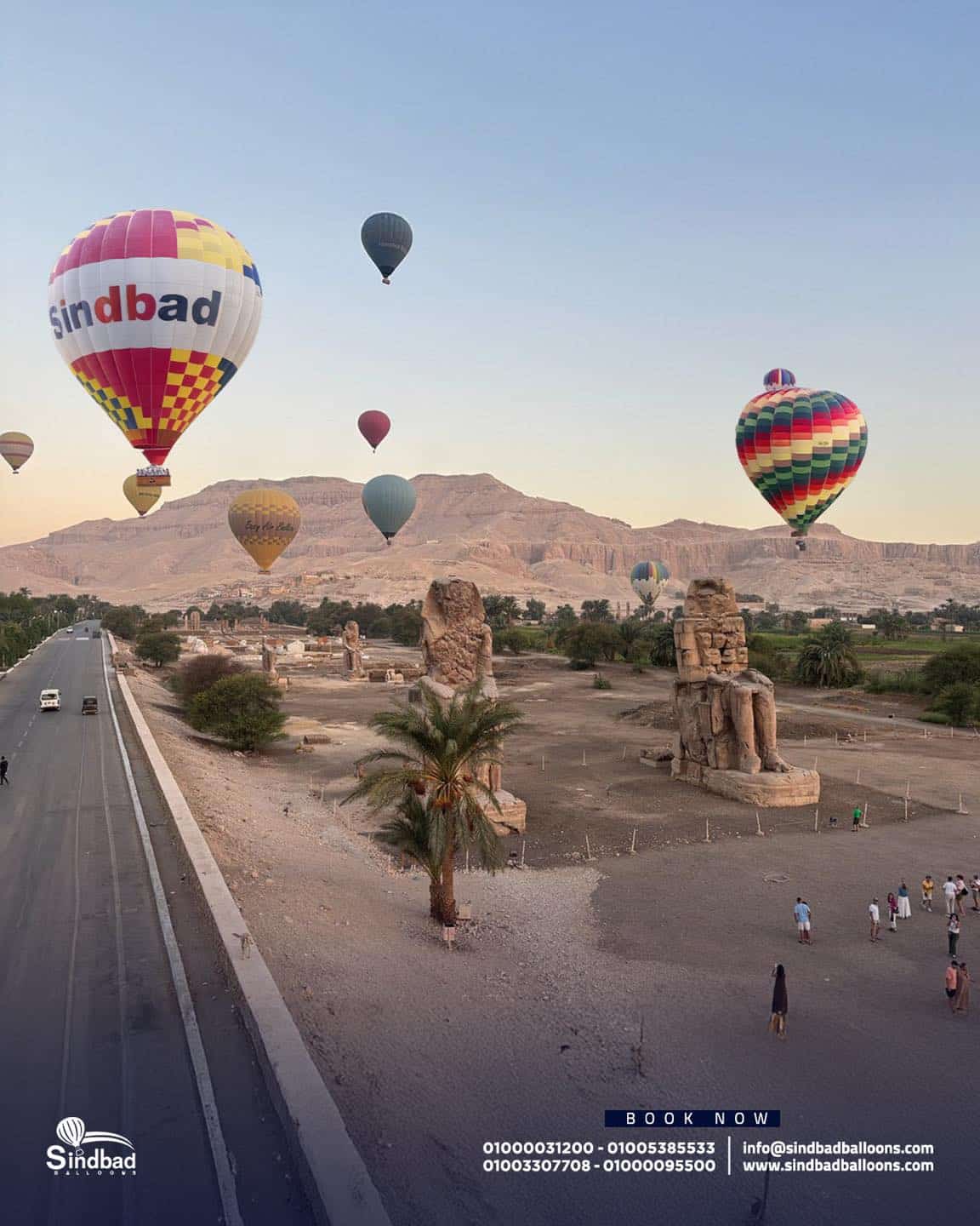 luxury hot air balloon Luxor